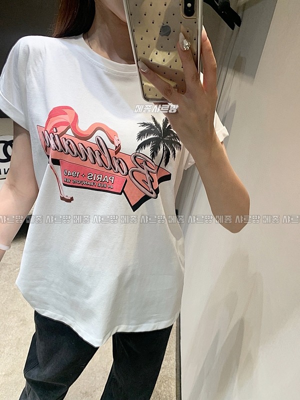 발망플라밍고프린트티셔츠20240623-203739-008발망플라밍고프린트티셔츠.JPG