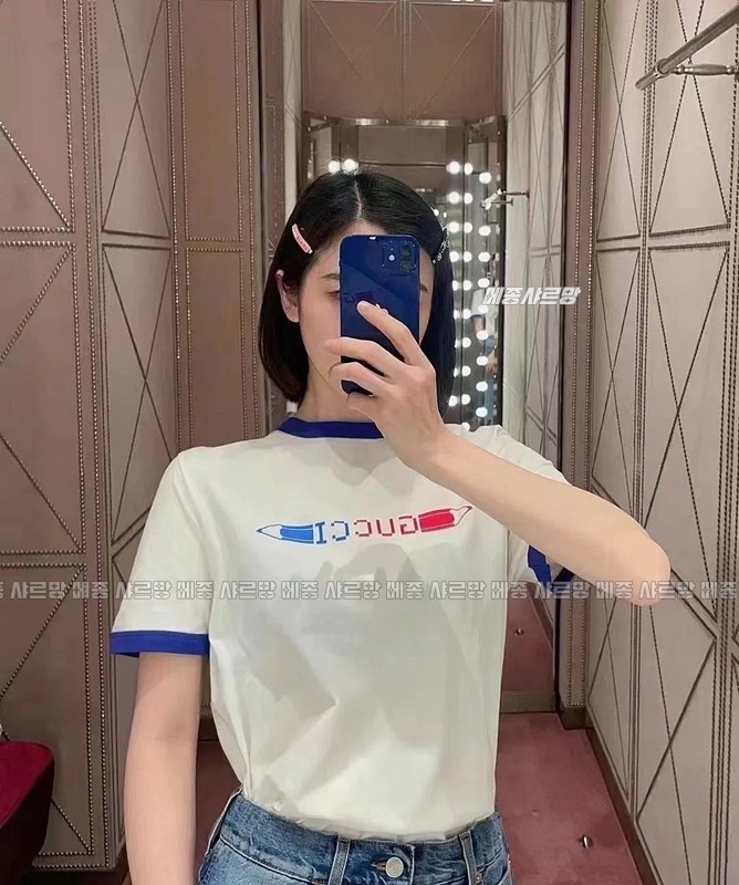 구찌프린트코튼저지티셔츠20240626-083850-009메종샤르망.JPG