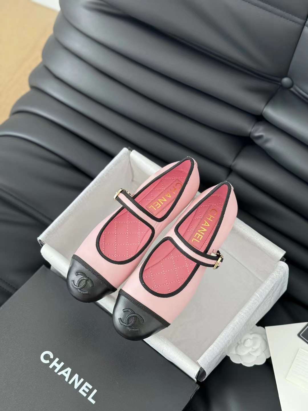 24ss 샤넬 메리제인 플랫슈즈