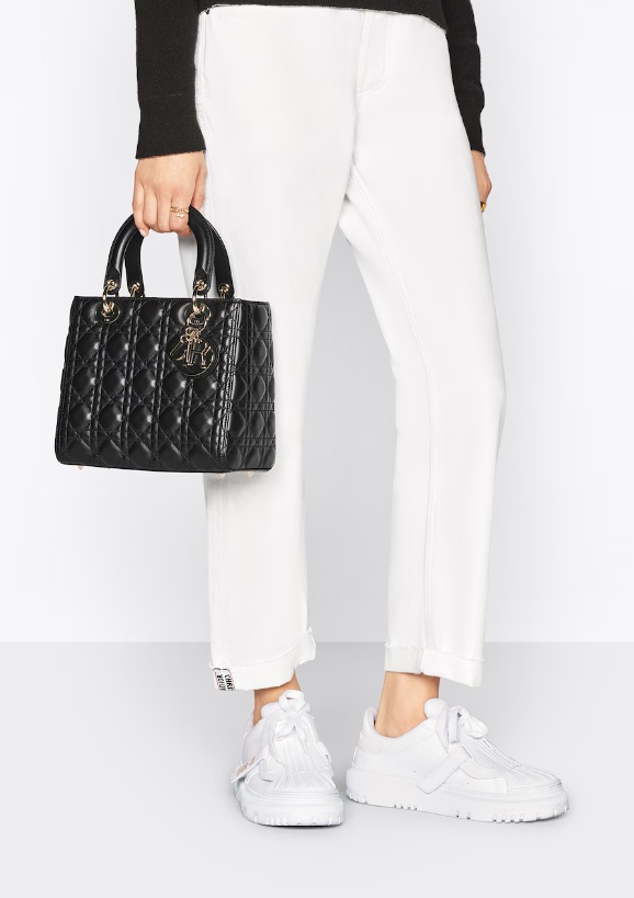 레이디 디올 미디엄 백