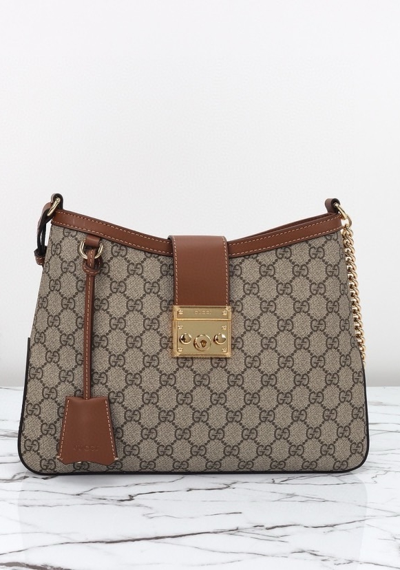 구찌 패들락 GG 미디엄 숄더백