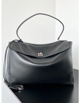 발렌시아가 여성 토트백 로데오 라지 핸드백