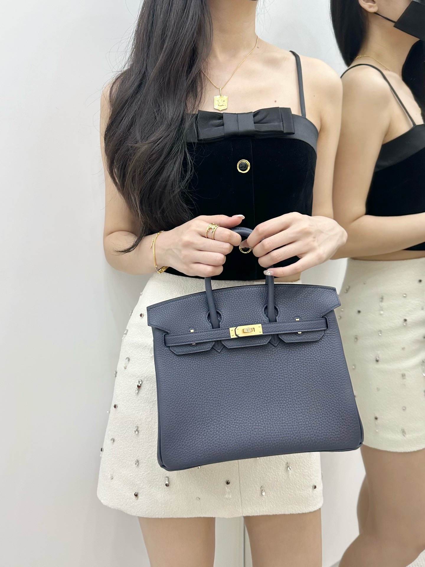 에르메스 버킨25 블루뉘