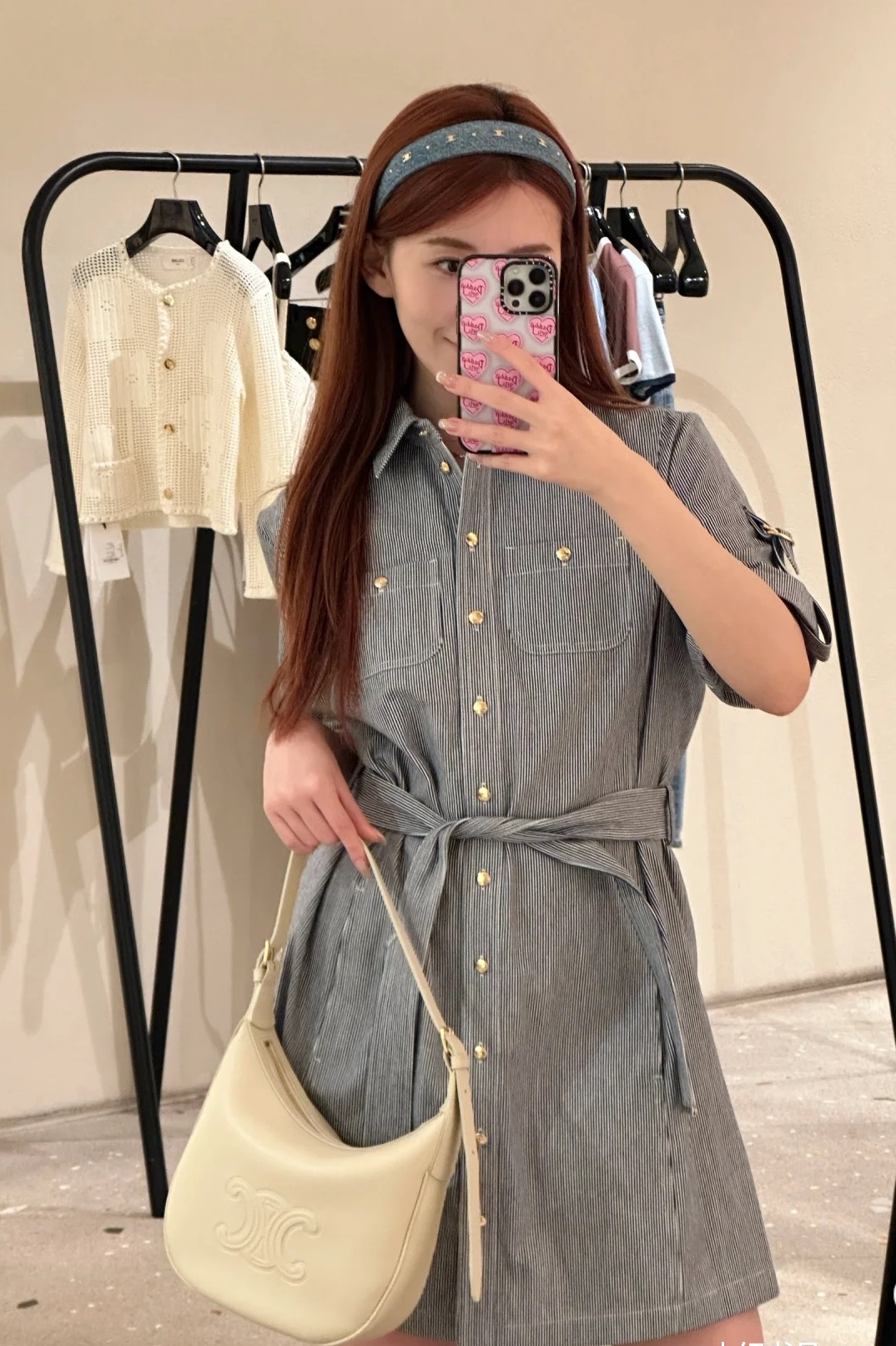 셀린느 스몰 엘로이즈백 - 서플 카프스킨