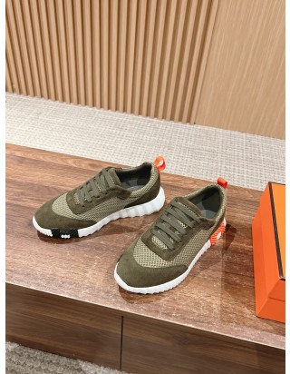 에르메스 여성 바운싱 스니커즈 블랑 메쉬