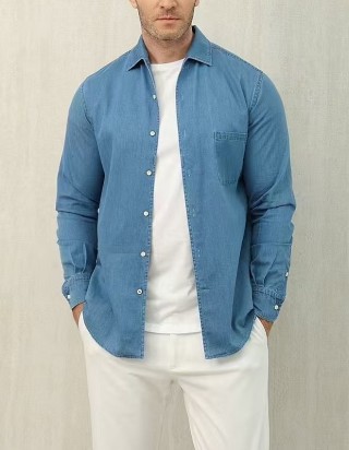 로로피아나 데님셔츠