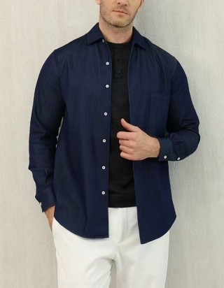 로로피아나 데님셔츠