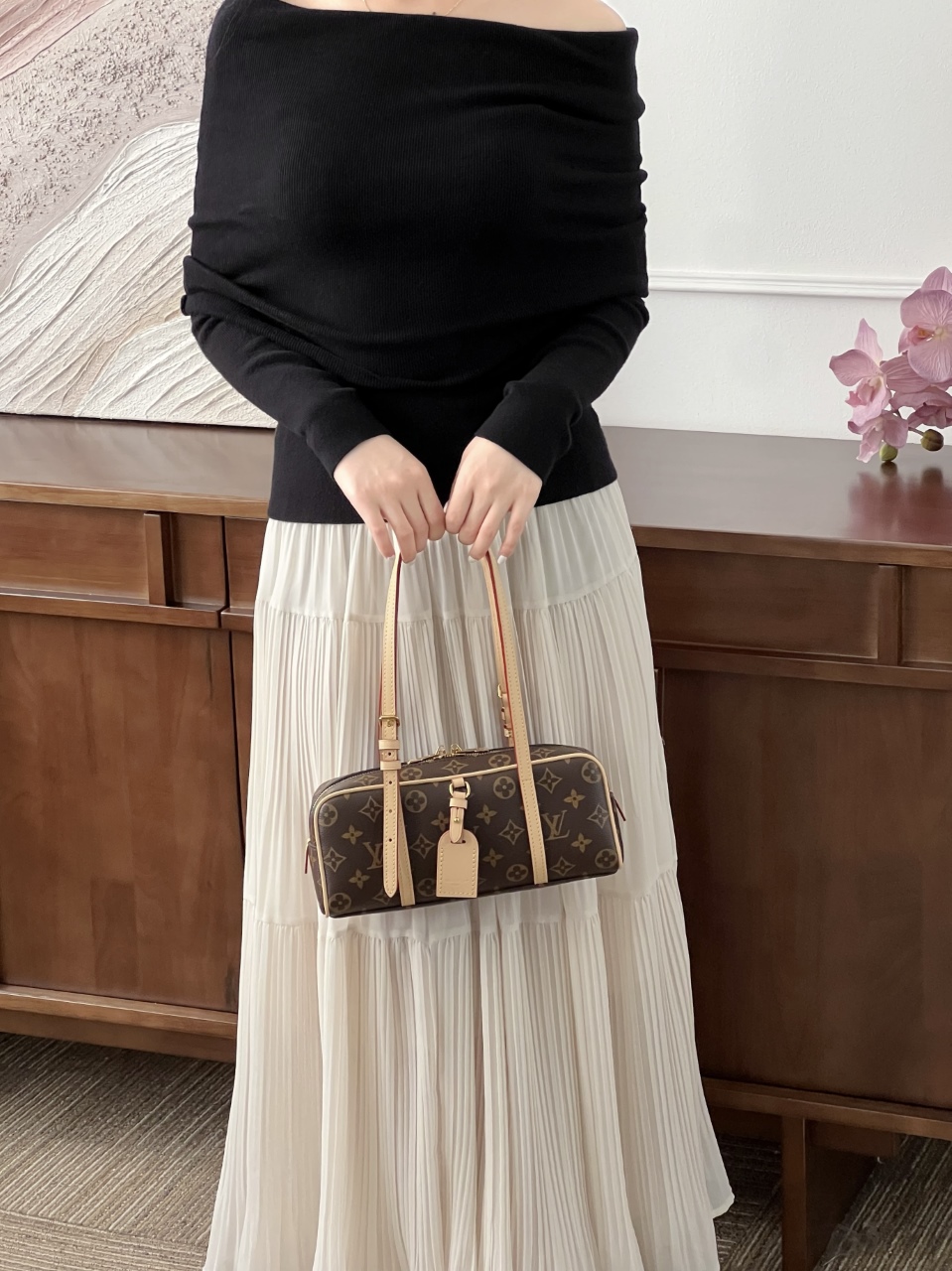 루이비통 행 온 숄더백