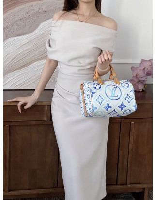 루이비통 스피디 반둘리에 블루