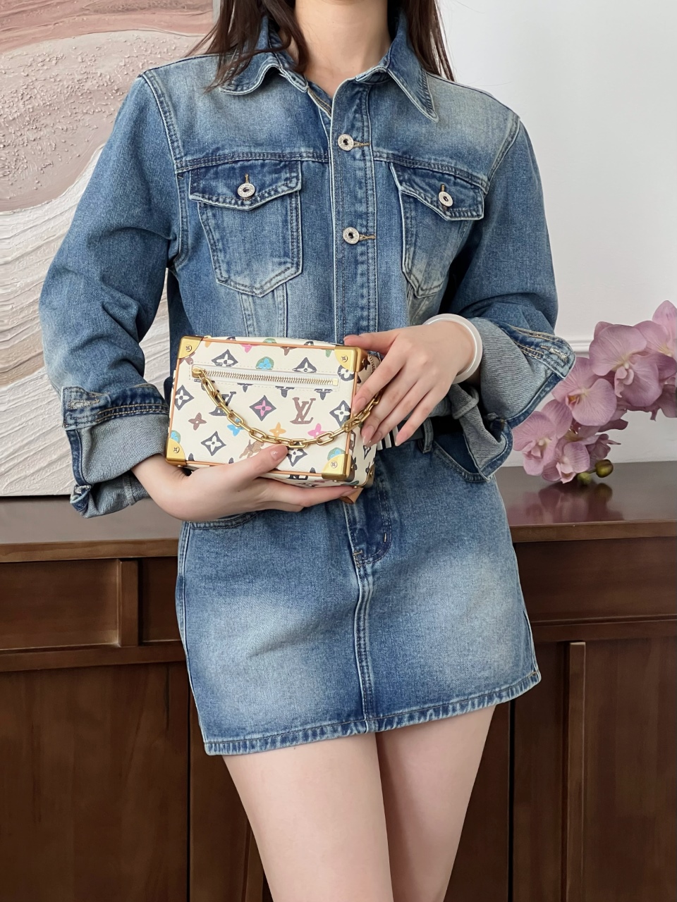 루이비통 미니 소프트 트렁크