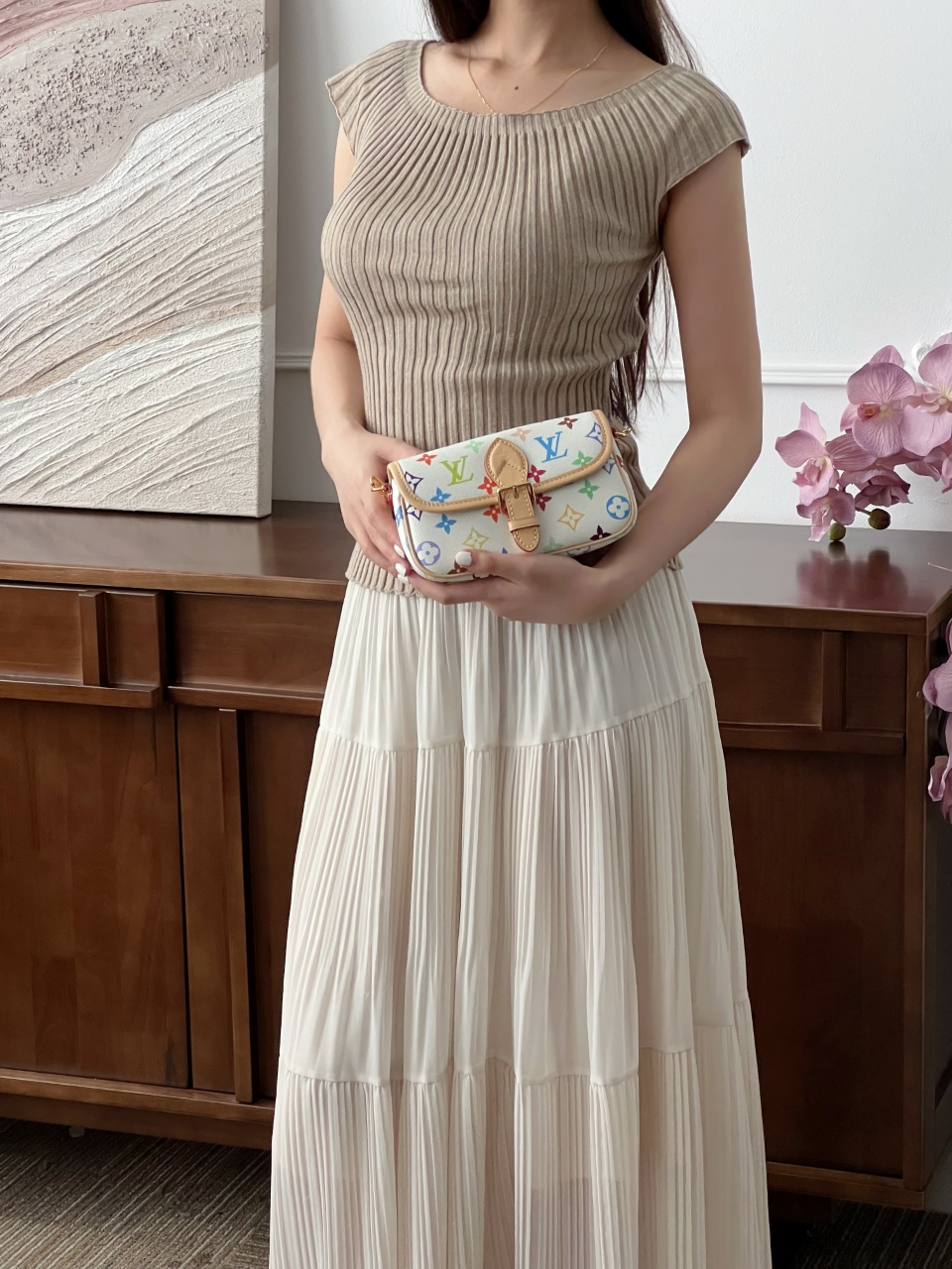 루이비통 X TM 나노 다이앤