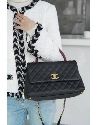 샤넬 코코 핸들 미디움 플립백