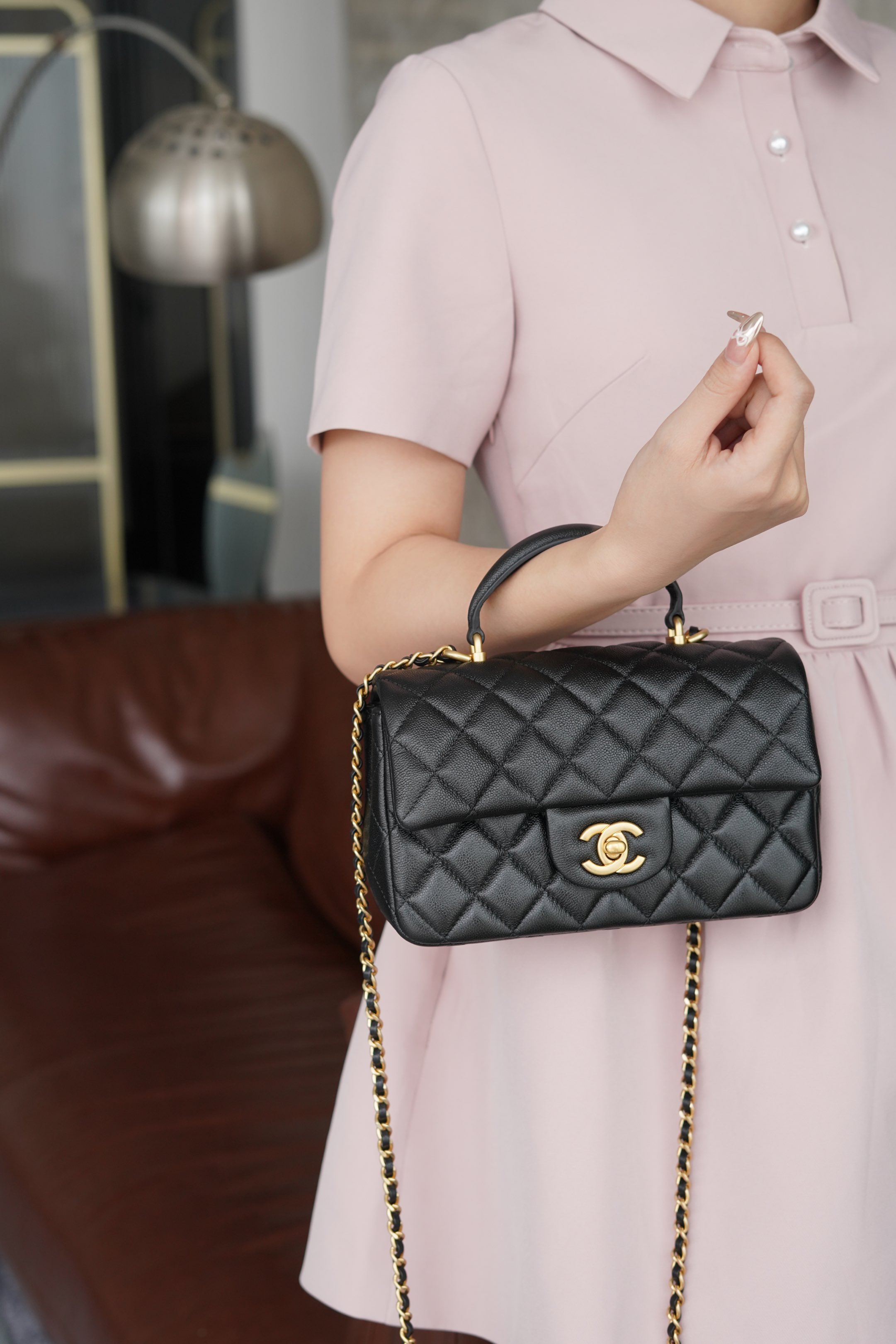 샤넬 뉴 미니 플랩백 21S