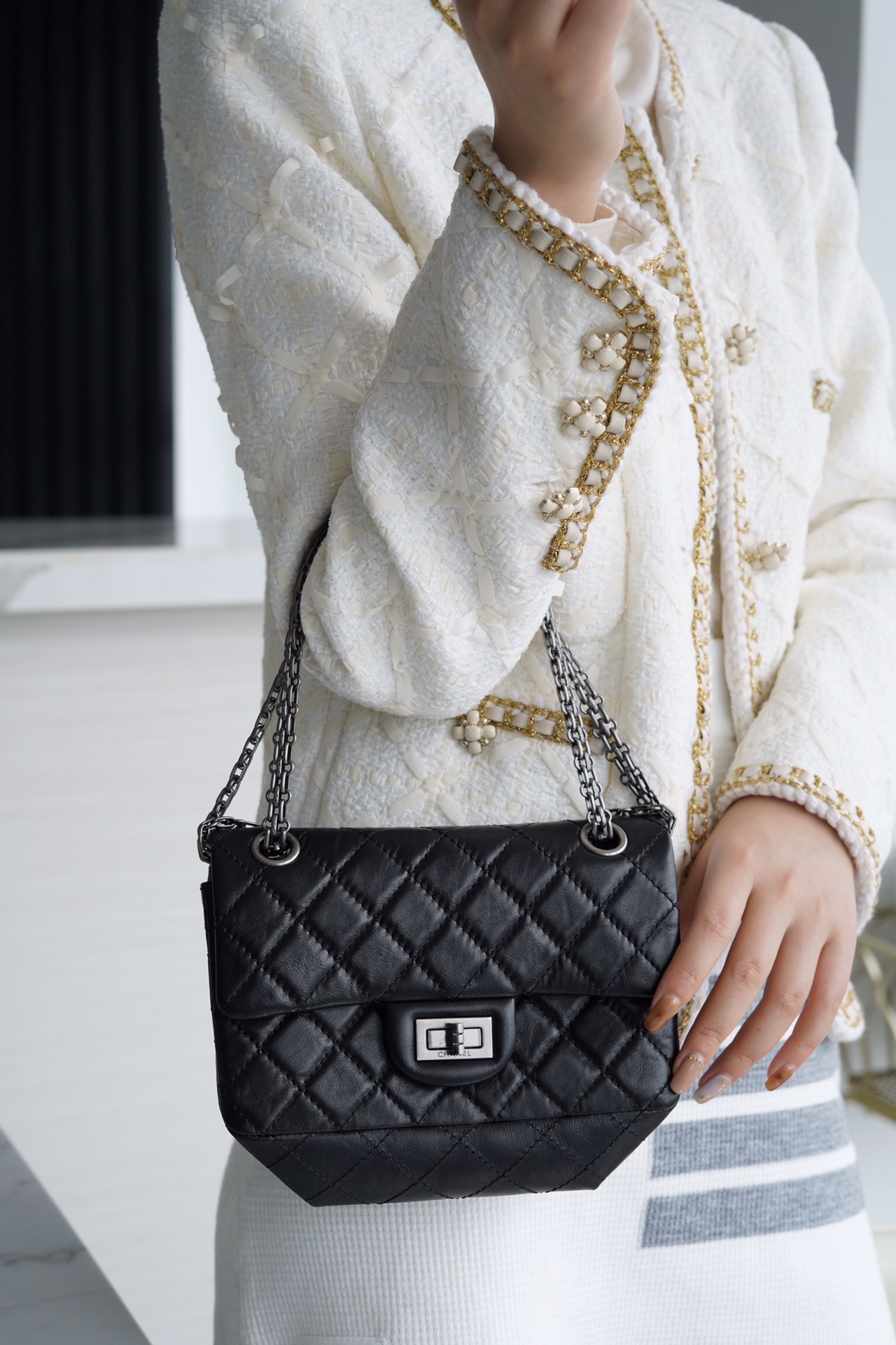 샤넬 빈티지 2.55 뉴미니