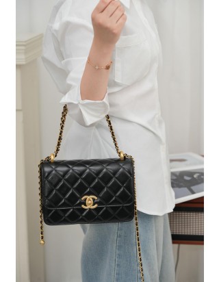 샤넬 25S 플랩백 금장