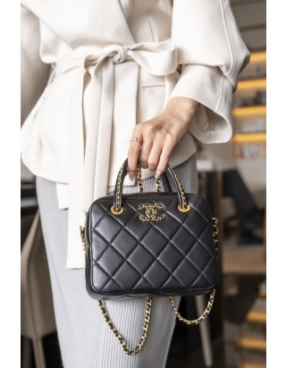 샤넬 크루즈 탑 핸들 체인 미니