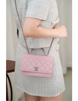 샤넬 스트라스 탑 핸들 woc