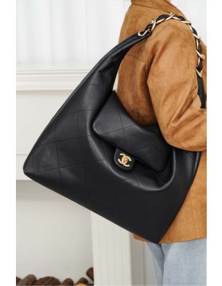 샤넬 히피 호보 백