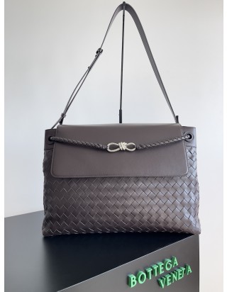 보테가 베네타 안디아모 메신저 백 라지