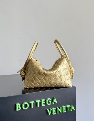 보테가 베네타 탑 핸들 루프 백 스몰