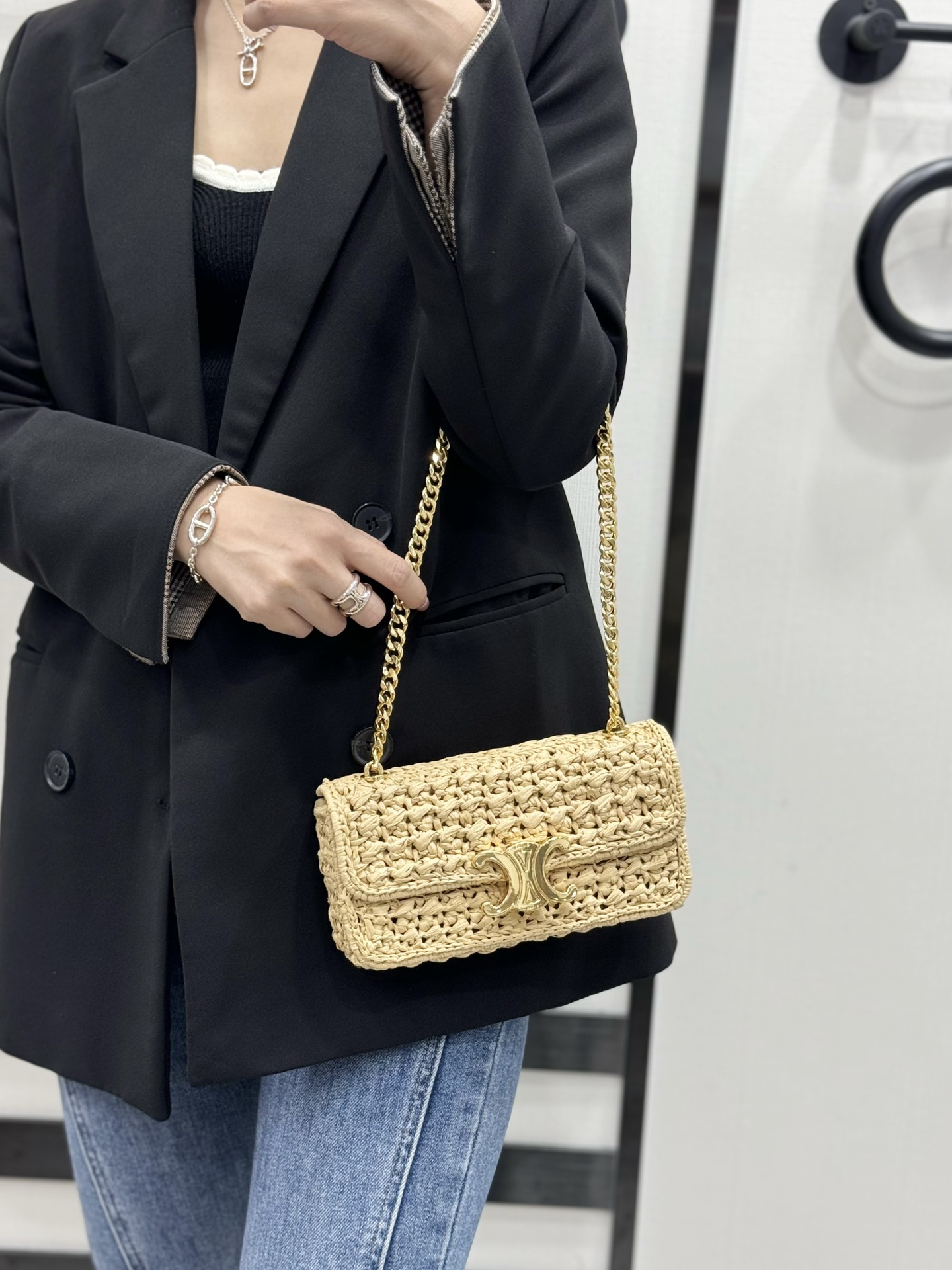 셀린느 트리오페  프랩 백