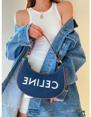 셀린느 아바 백 데님