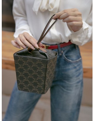 셀린느 스트랩 박스 백