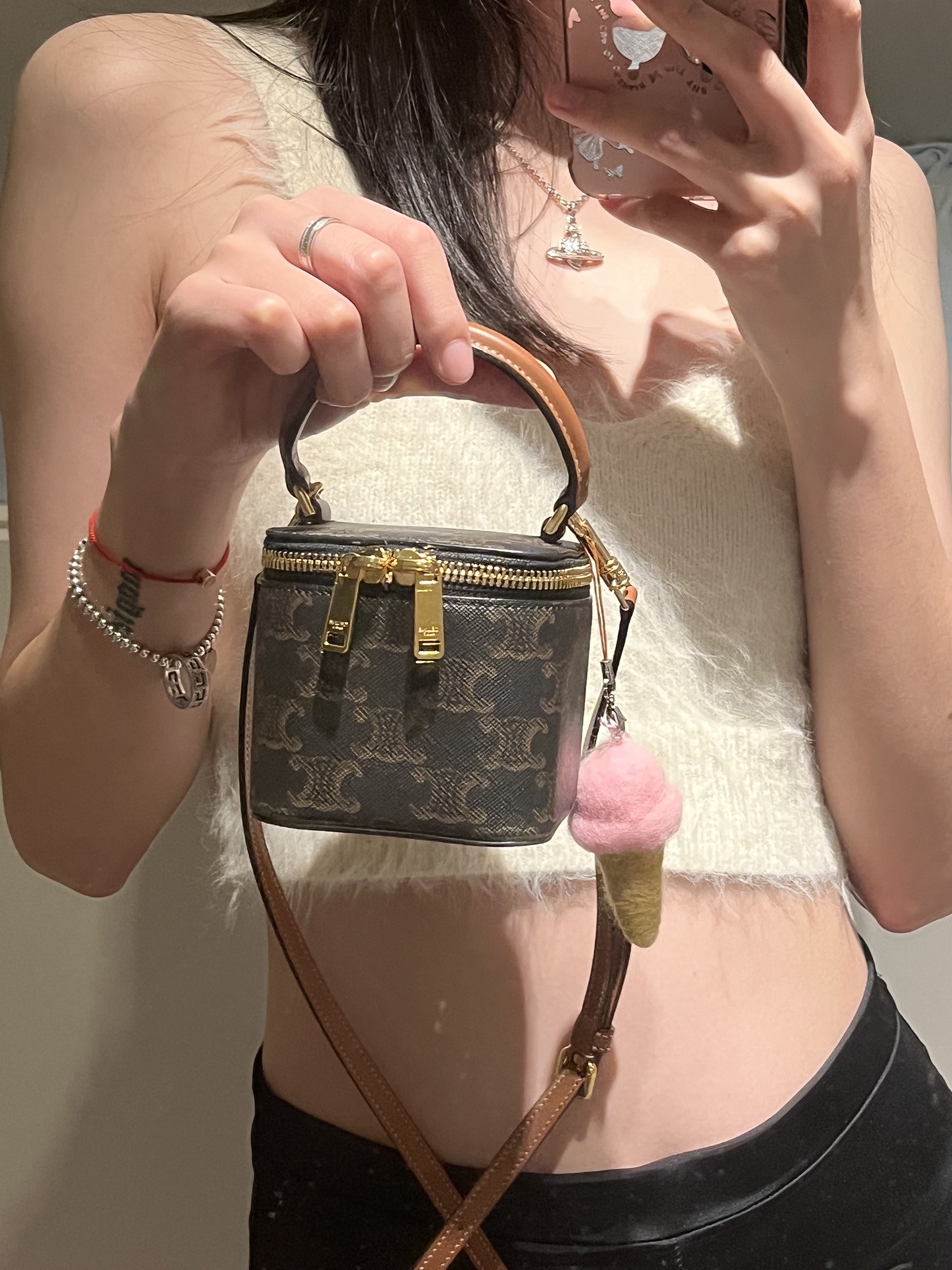 셀린느 트리옹프 켄버스 미니