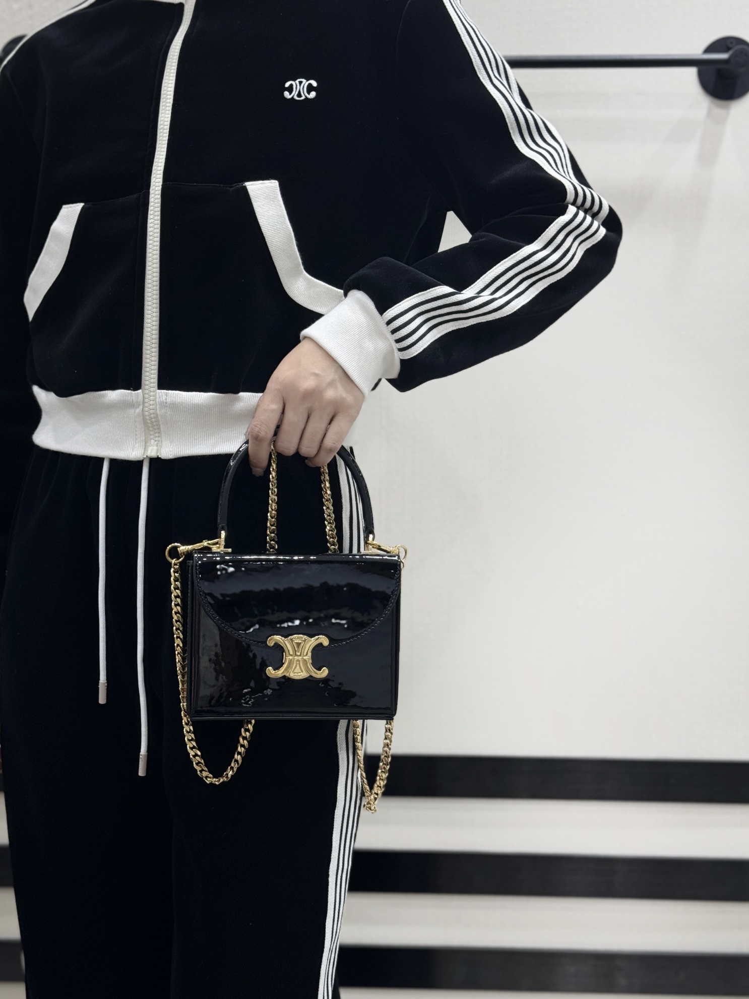 셀린느 틴 미노 탑 핸들 숄더 백 크로스백