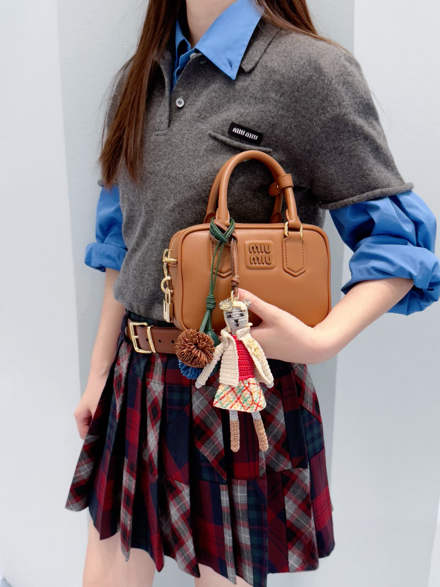 미우미우 아르카디 백 스몰