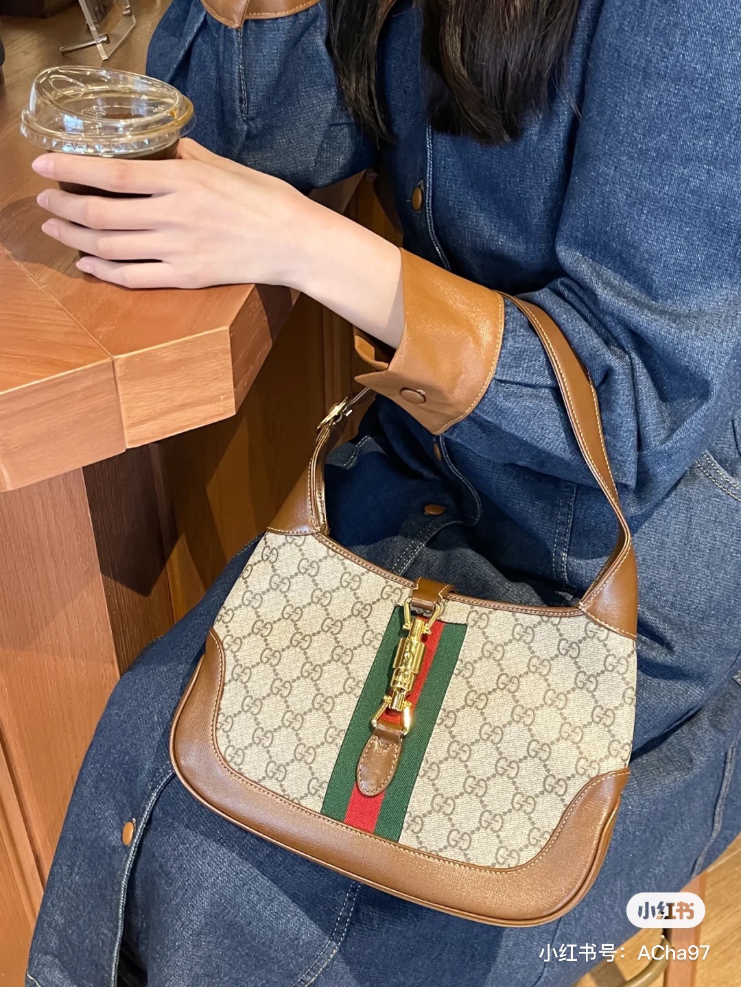 구찌 재키 1961 스몰 숄더백