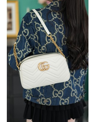 구찌 GG 마몽 마틀라세 숄더백 스몰