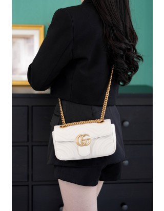 구찌 마몽 마틀라쎄 미니 숄더백