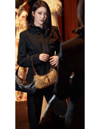 구찌 재키 슬림 숄더 백