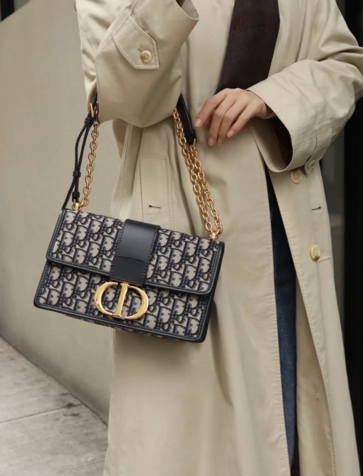 디올 30 몽테인 박스 백 미디움