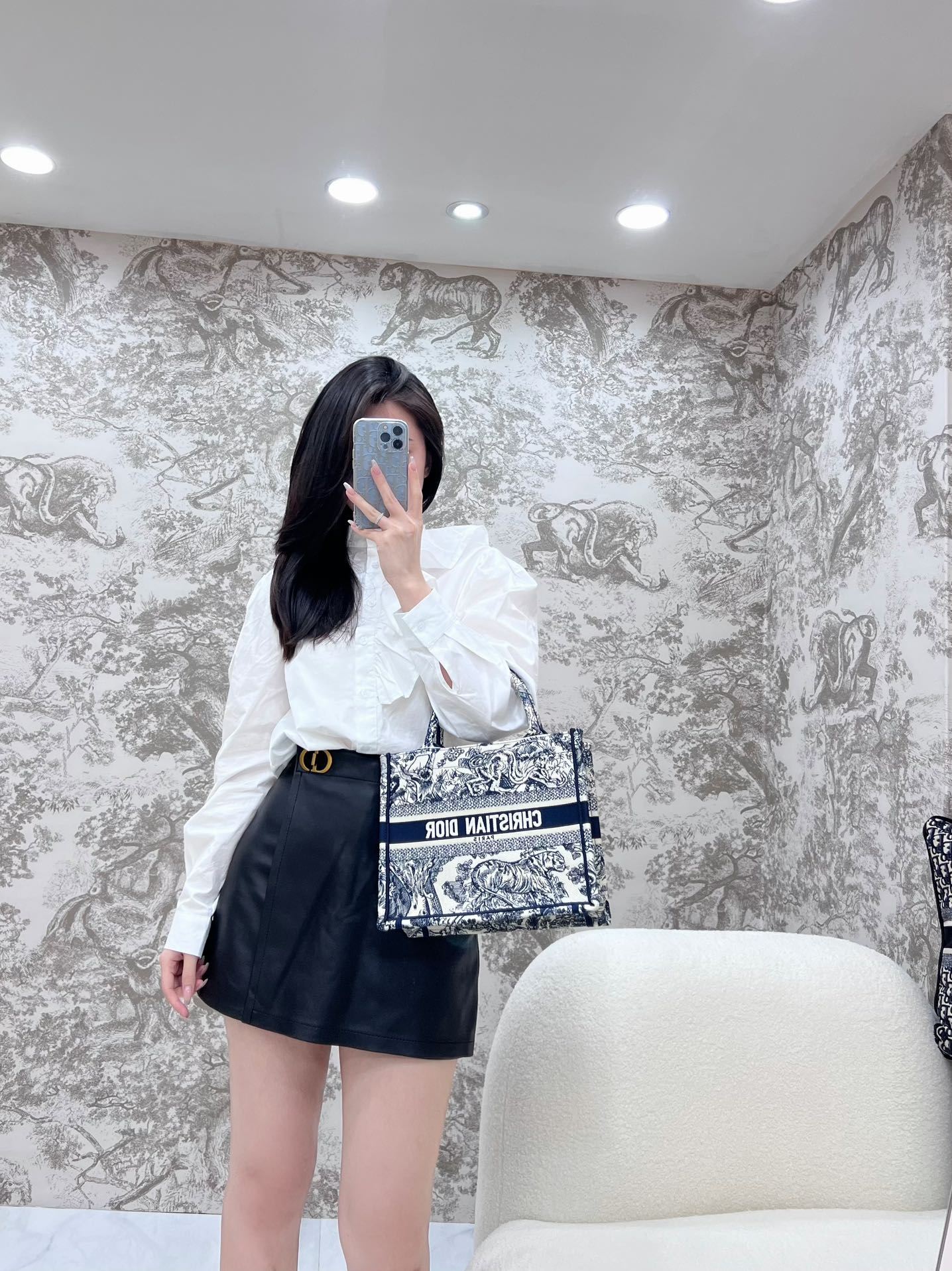 디올 북 토트 백 스몰