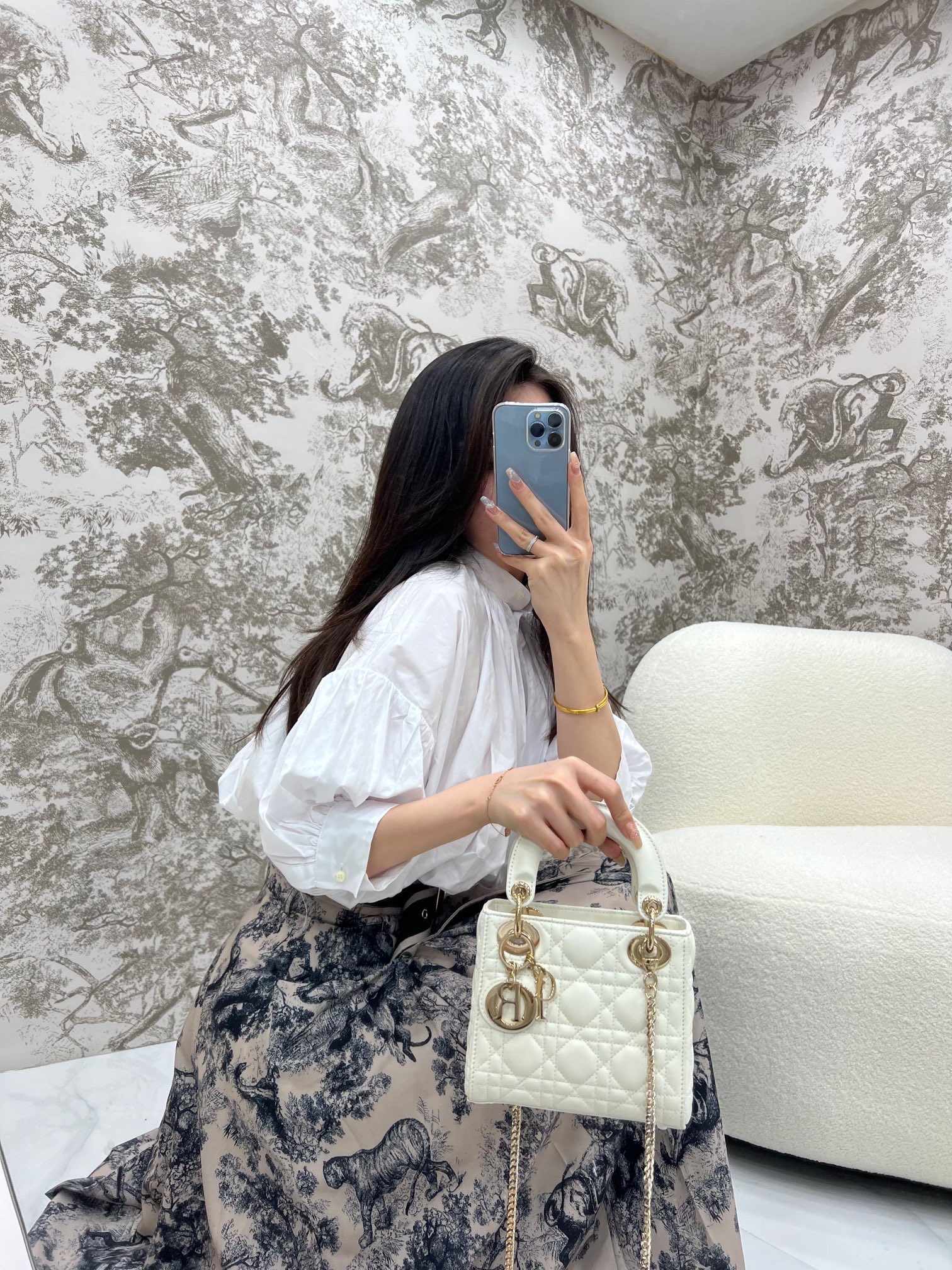 디올 레이디 미니 백