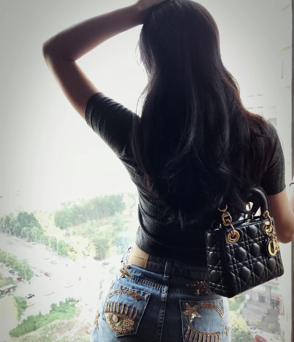 디올 레이디 미니 백