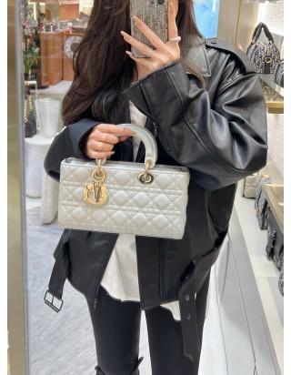 디올 레이디 디 조이 미디움 백