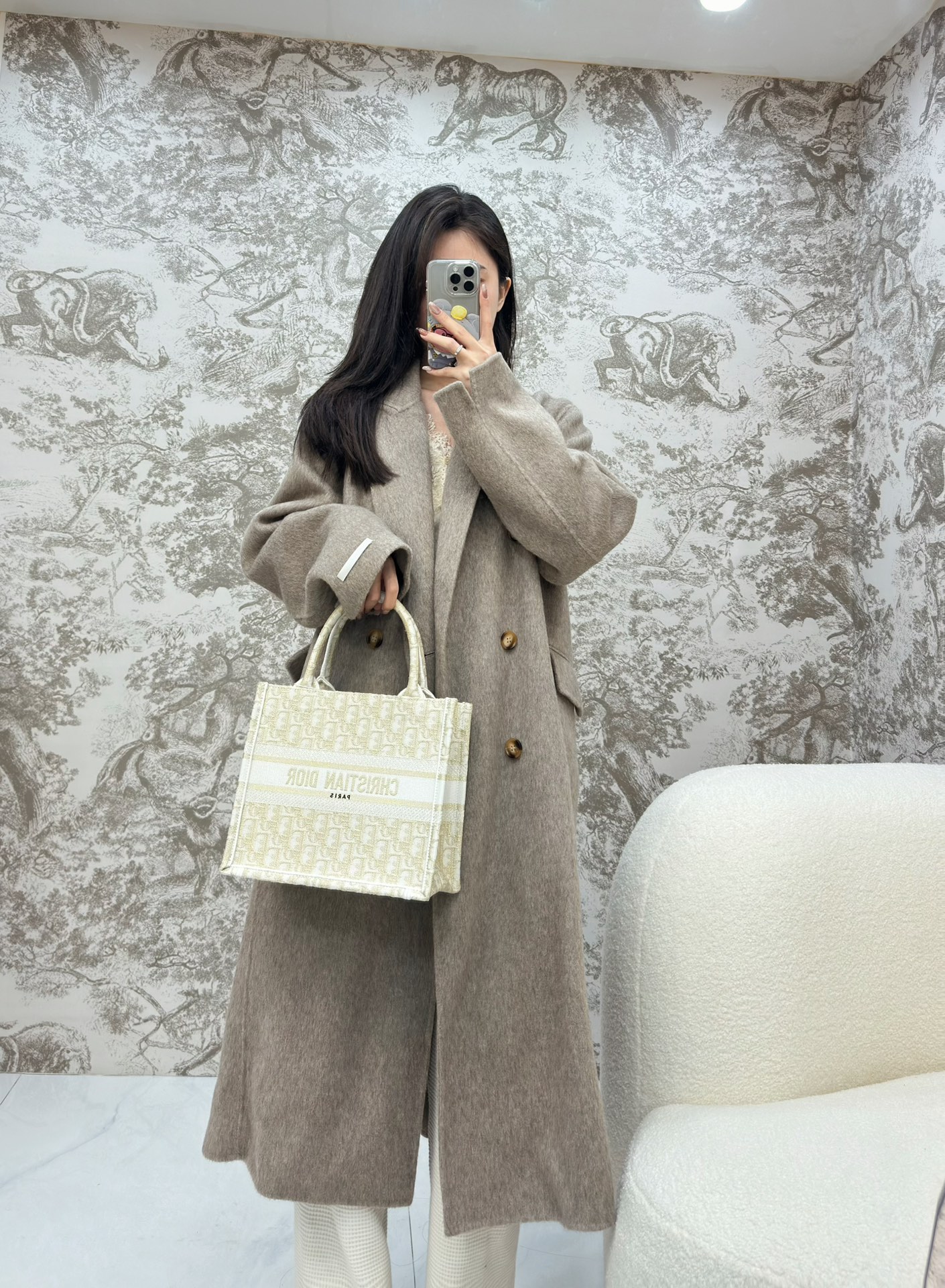 디올 북 토트백 스몰