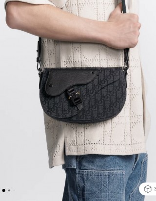 디올 새들 스트랩 백