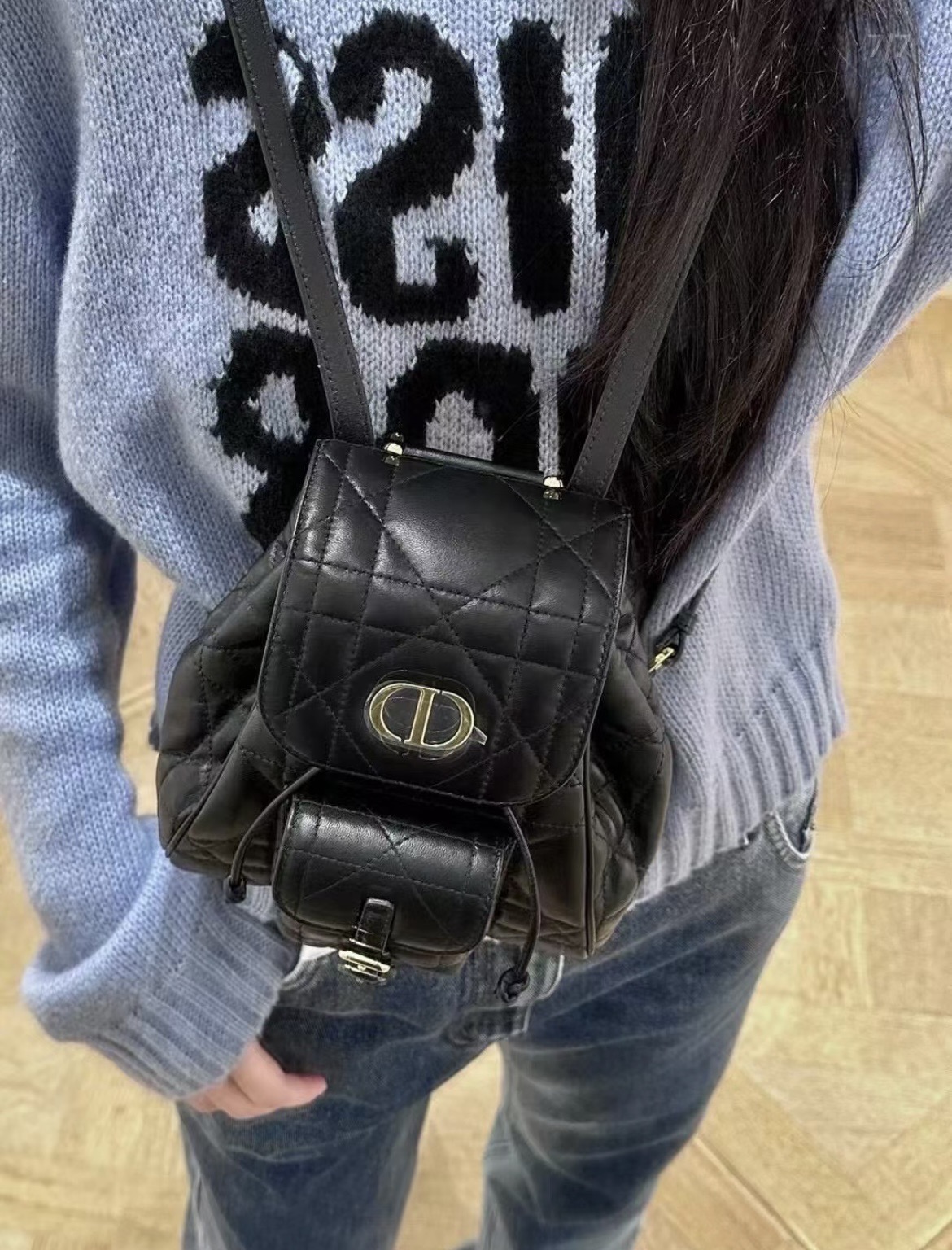 디올 카로 스몰 백팩