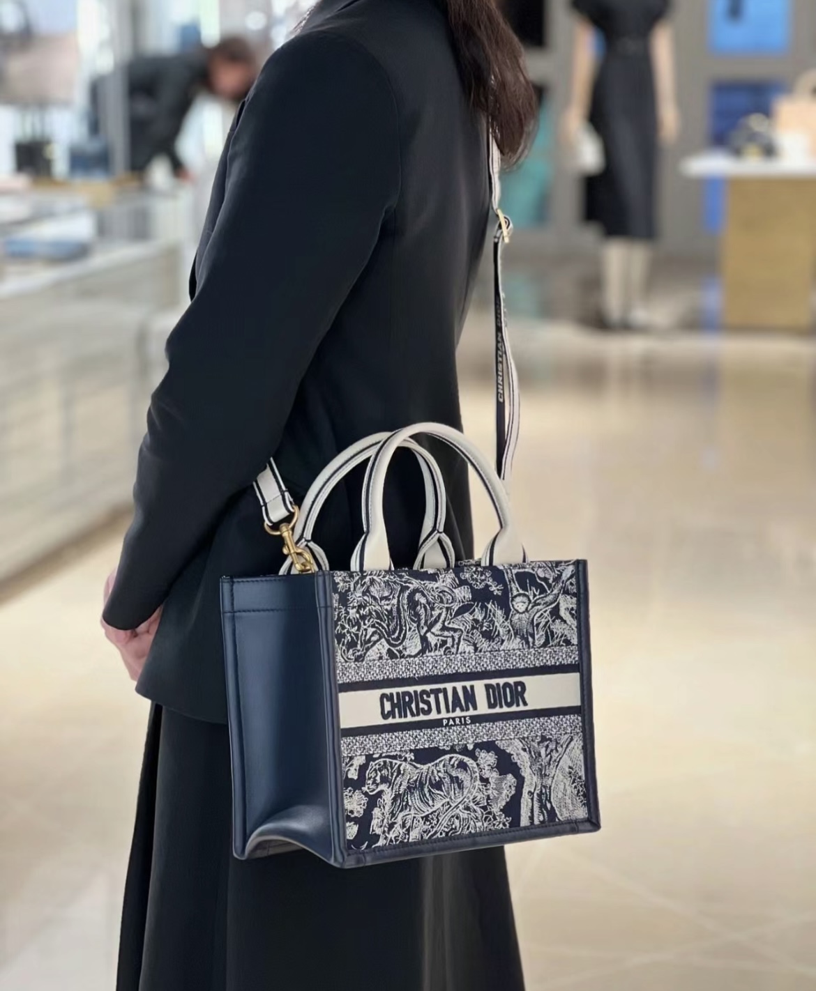 디올 북 토트백 스몰