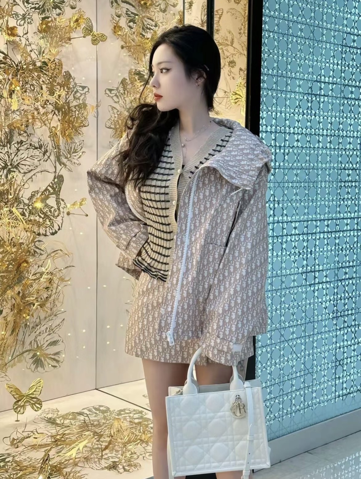 디올 북 토트백 스몰