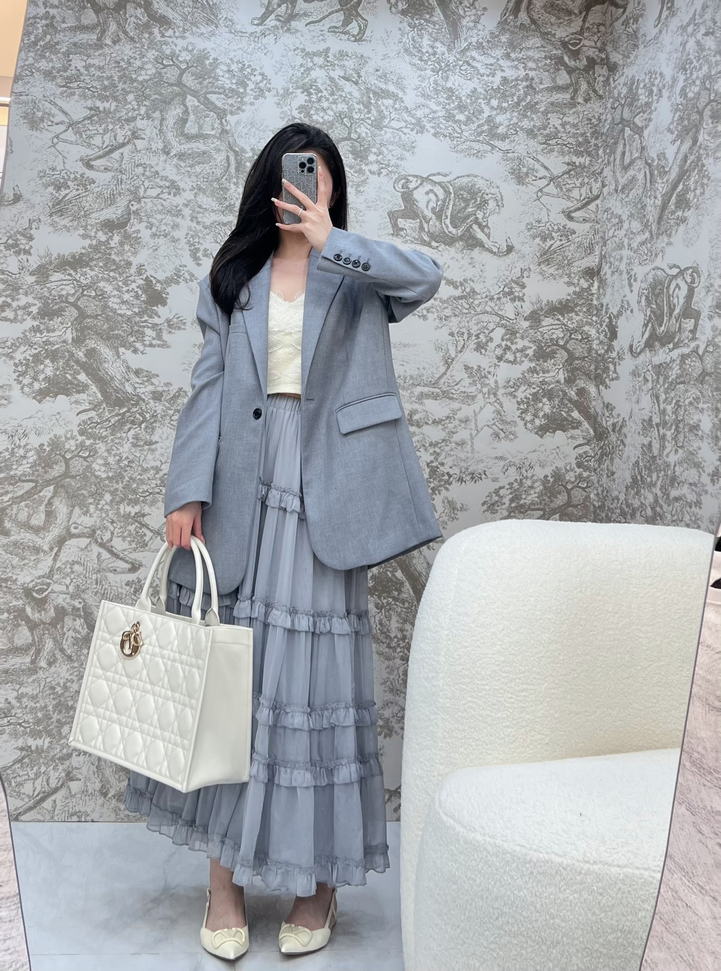 디올 북 토트백 미디움