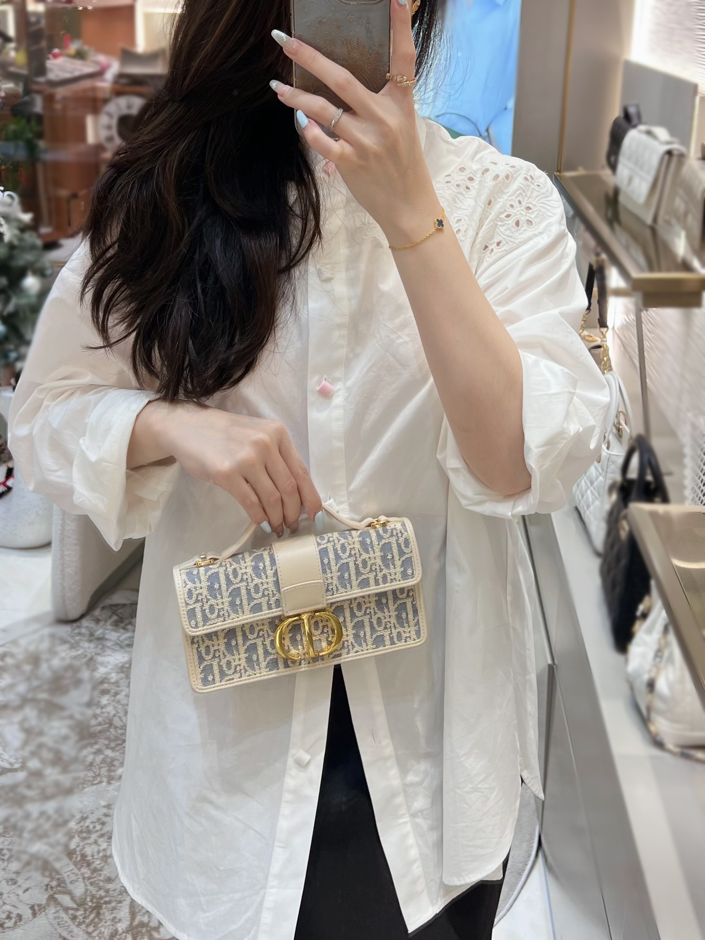 디올 미스 몽테인 미니 백