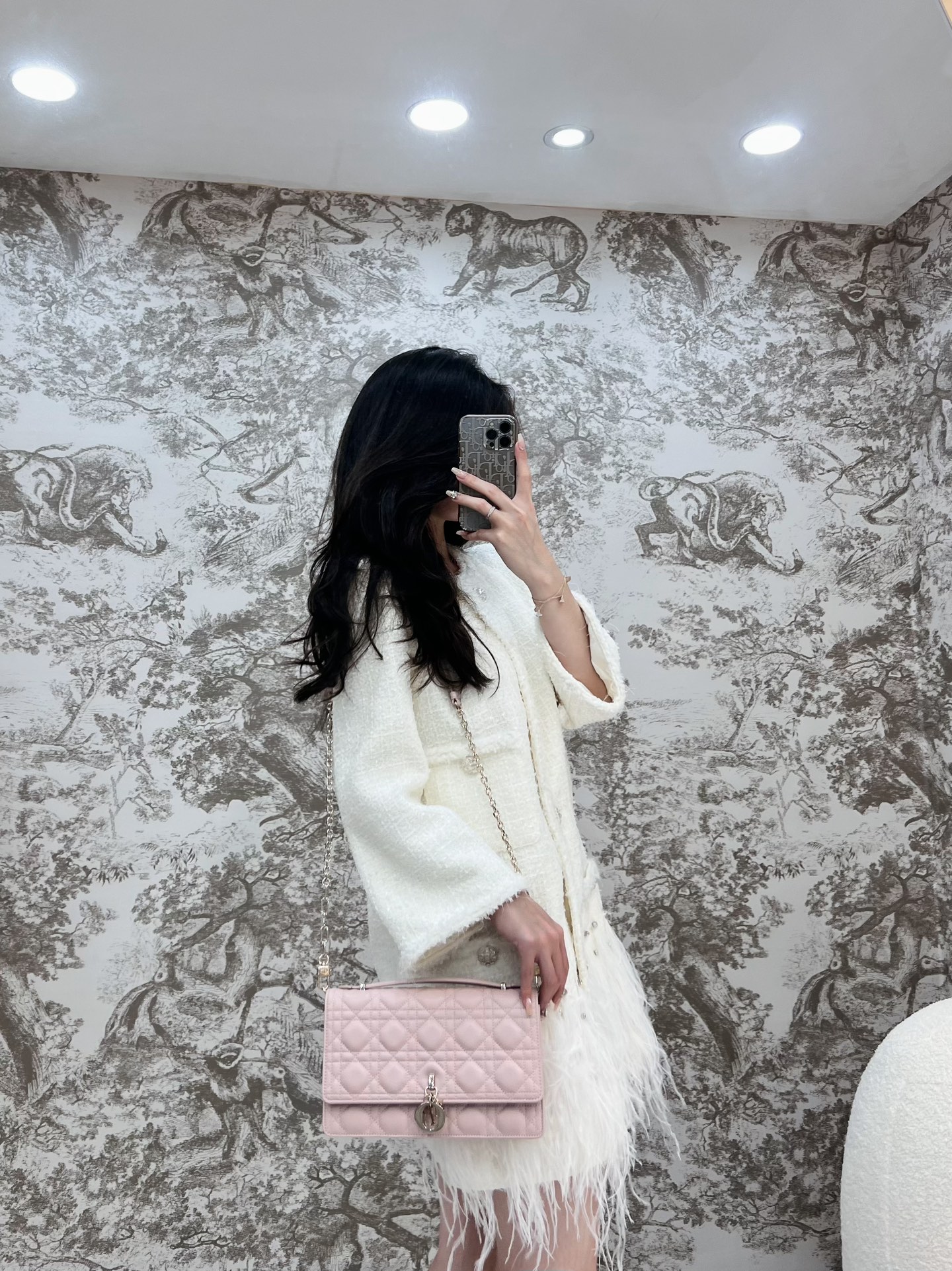 마이 디올 탑 핸들백