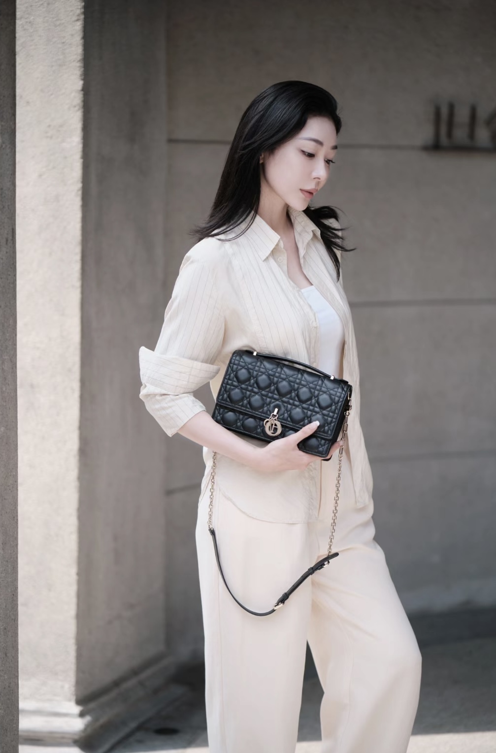 마이 디올 탑 핸들백