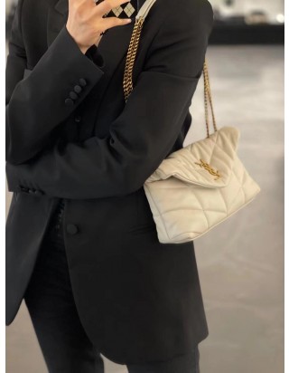 생로랑 루루 푸퍼백