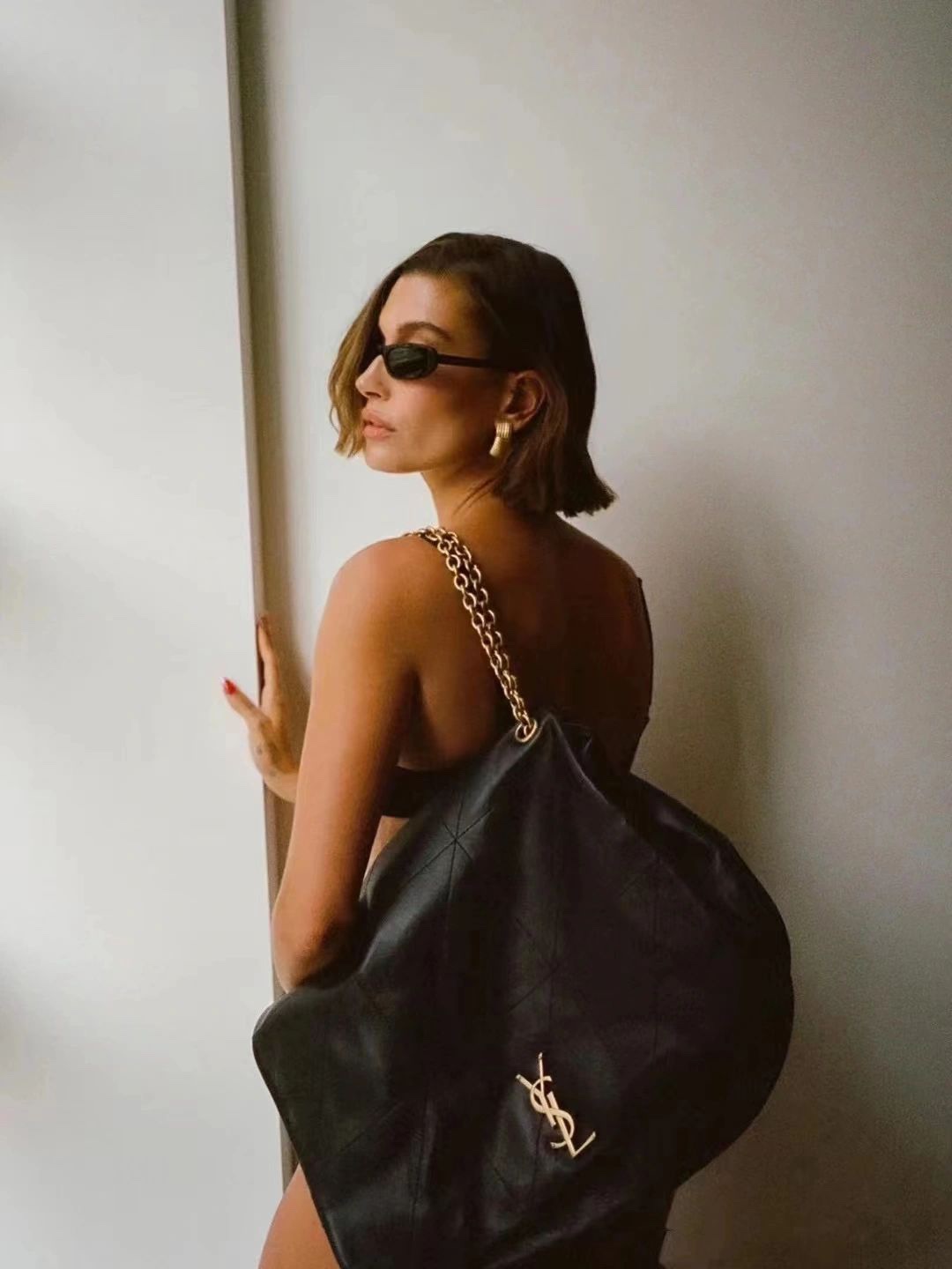 생로랑 제이미 레더 4.3 숄더백